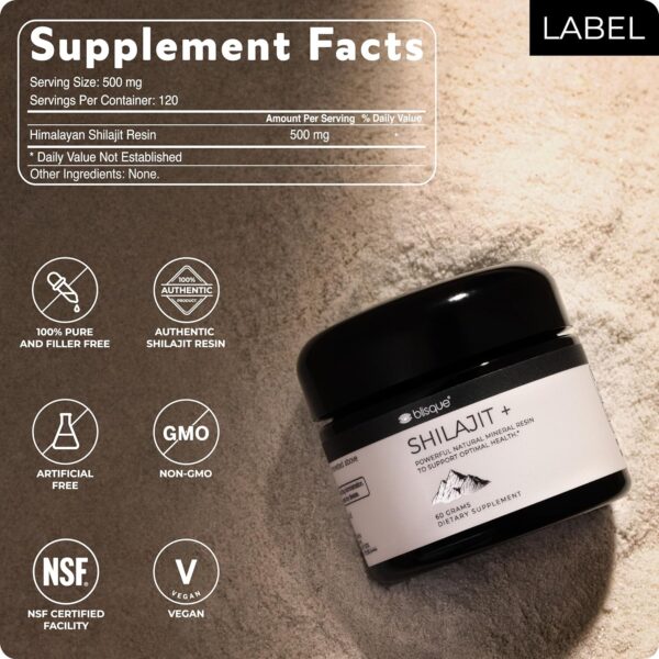 Blisque – Pure Himalayan Organic Shilajit Resin - Image 6